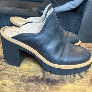 Black Free People James Mules size 10